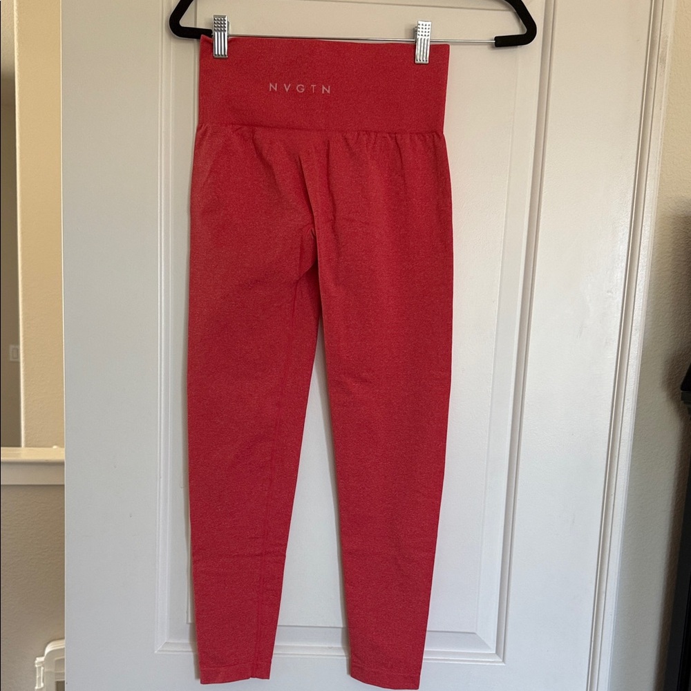 NVGTN Vibrant Red Leggings